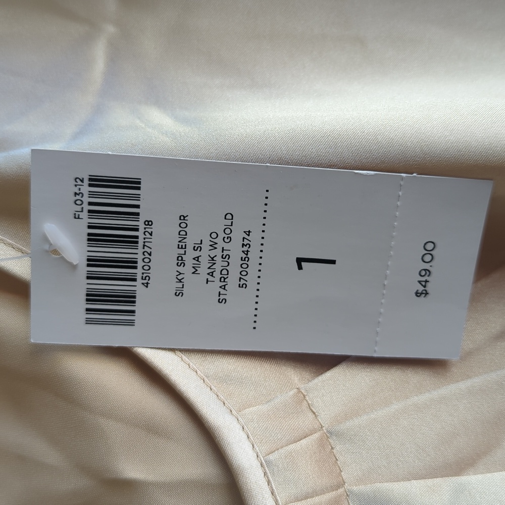 Chico's gold tank top - Picture 5 of 5